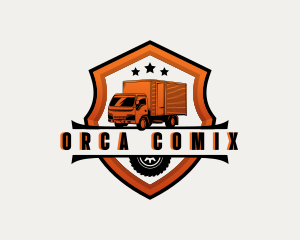 Truck Cargo Delivery Logo