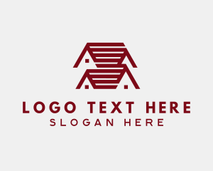 Roof - Home Roofing Repair logo design