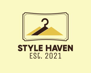 Wardrobe - Hanger Mountain Retail logo design