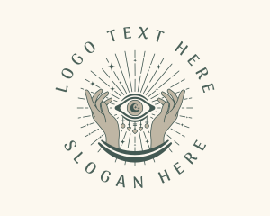 Opthalmologist - Vintage Mystical Eye logo design