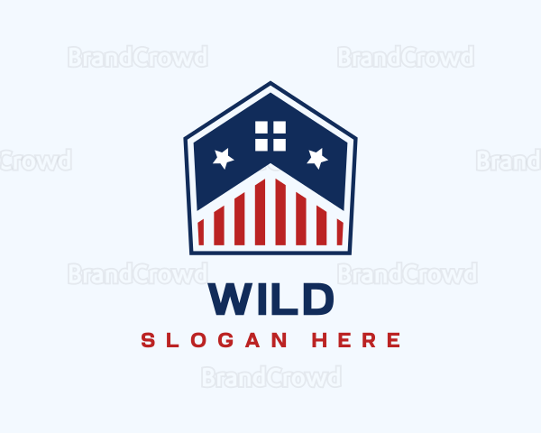 House Patriotic Builder Logo