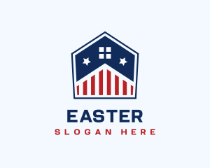House Patriotic Builder Logo