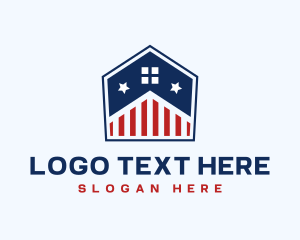 House Patriotic Builder Logo