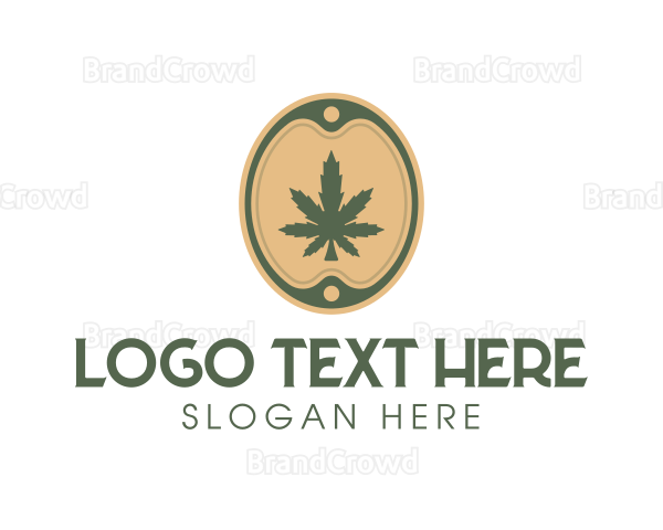 Cannabis Leaf Marijuana Logo