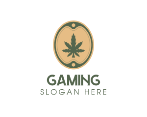 Cannabis Leaf Marijuana Logo