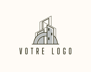 Building Property Architecture logo design