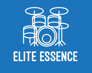 Drummer - Drumming Band Drums logo design