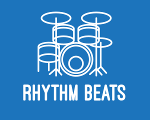 Drums - Drumming Band Drums logo design