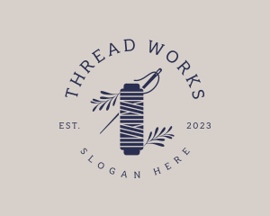 Thread - Sewing Thread Boutique logo design