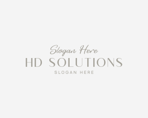 Elegant Signature Business Logo