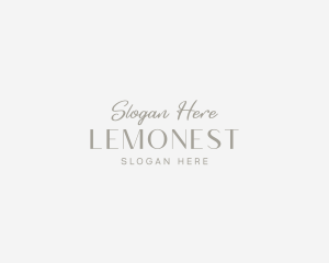 Elegant Signature Business Logo