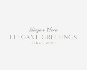 Elegant Signature Business logo design