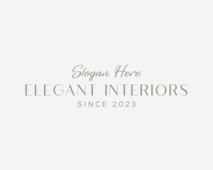 Elegant Signature Business logo design