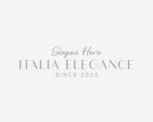 Elegant Signature Business logo design