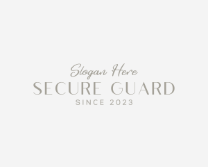 Scent - Elegant Signature Business logo design