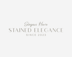 Elegant Signature Business logo design