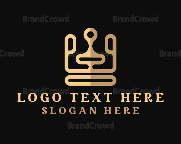 Deluxe Fashion Crown Logo