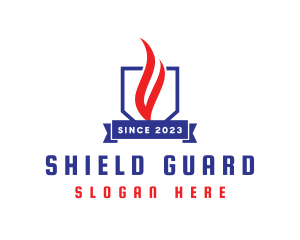 Defense - Firewall Defense Shield logo design