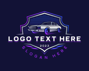 Emblem - Car Wing Vehicle logo design