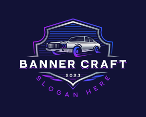 Car Wing Vehicle logo design