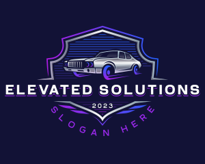 Car Wing Vehicle logo design