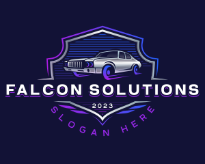 Car Wing Vehicle logo design