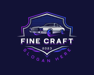 Car Wing Vehicle logo design