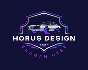 Car Wing Vehicle logo design