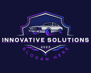 Car Wing Vehicle logo design