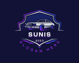 Car Wing Vehicle logo design