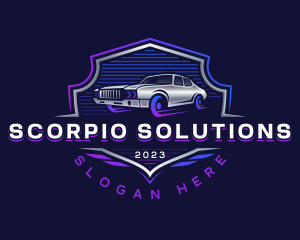 Car Wing Vehicle logo design