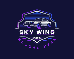 Wing - Car Wing Vehicle logo design