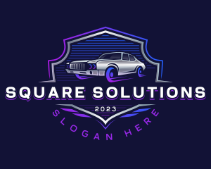 Car Wing Vehicle logo design