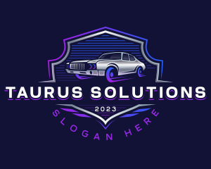 Car Wing Vehicle logo design