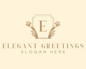 Elegant Flower Wellness logo design