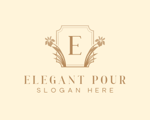 Elegant Flower Wellness logo design