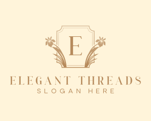 Elegant Flower Wellness logo design