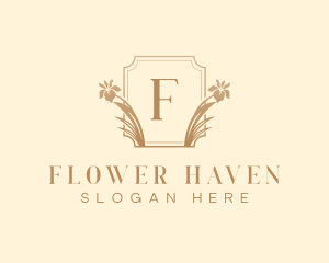 Elegant Flower Wellness logo design