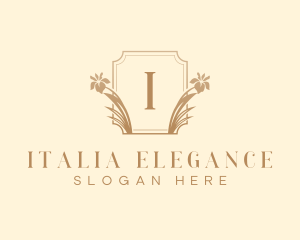 Elegant Flower Wellness logo design