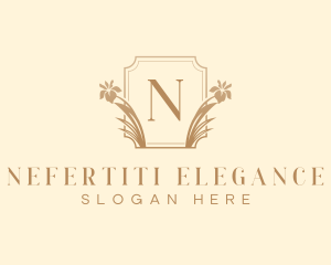 Elegant Flower Wellness logo design