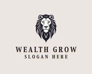 Lion Finance Investment logo design