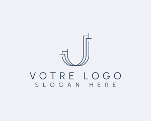 Architect - Generic Creative Letter J logo design