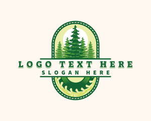 Pine Forest Woodwork Logo