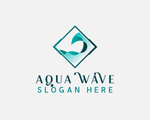 Ocean - Water Wave Ocean logo design