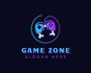 Gaming Bone Console logo design