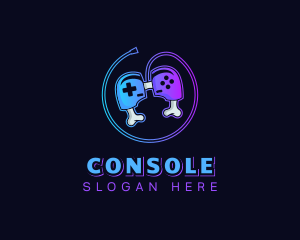 Gaming Bone Console logo design