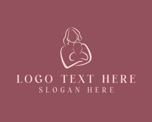 Postpartum - Mother Infant Pediatrician logo design
