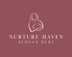 Postpartum - Mother Infant Pediatrician logo design