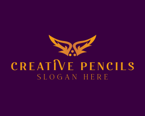 Creative Fantasy Wings  logo design