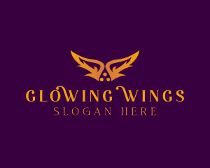 Creative Fantasy Wings  logo design